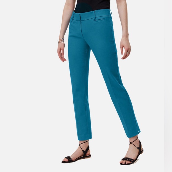 LOFT Pants - Ann Taylor LOFT Julie dress pants size 12 heather teal